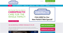 Desktop Screenshot of binnsfamilychiropractic.com